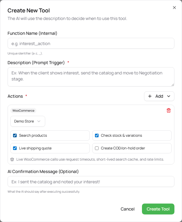 WooCommerce tool
